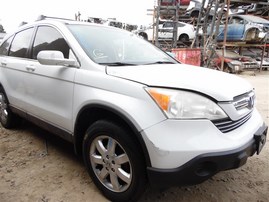 2008 Honda CR-V EX-L White 2.4L AT 2WD #A22524